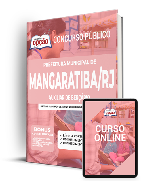 Apostila Prefeitura de Mangaratiba - RJ 2022 - Auxiliar de Berçário