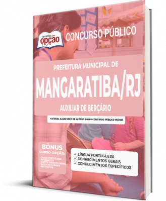 Apostila Prefeitura de Mangaratiba - RJ - Auxiliar de Berçário