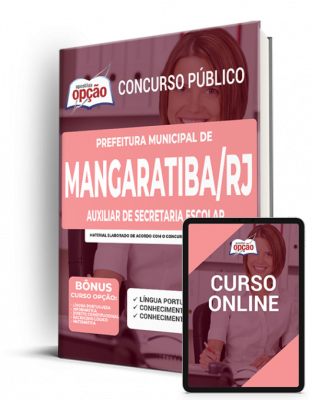 Apostila Prefeitura de Mangaratiba - RJ - Auxiliar de Secretaria Escolar