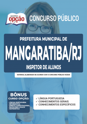 Apostila Prefeitura de Mangaratiba - RJ - Inspetor de Alunos