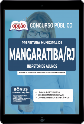 Apostila Prefeitura de Mangaratiba - RJ em PDF - Inspetor de Alunos