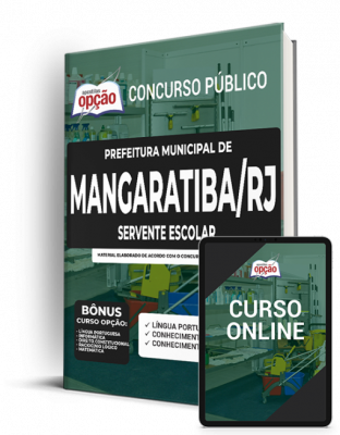 Apostila Prefeitura de Mangaratiba - RJ - Servente Escolar