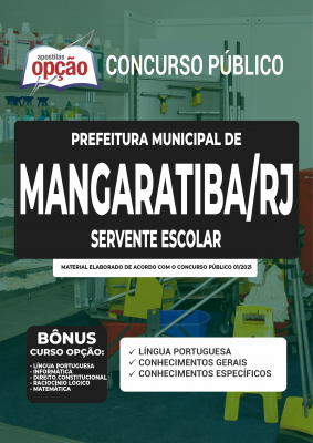 Apostila Prefeitura de Mangaratiba - RJ - Servente Escolar