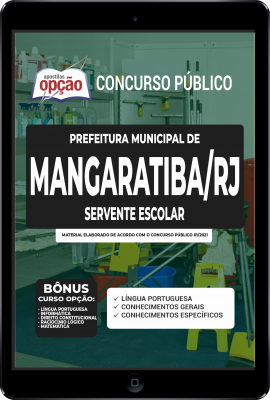 Apostila Prefeitura de Mangaratiba - RJ em PDF - Servente Escolar