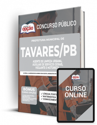 Apostila Prefeitura de Tavares - PB - Comum aos Cargos de Ensino Fundamental