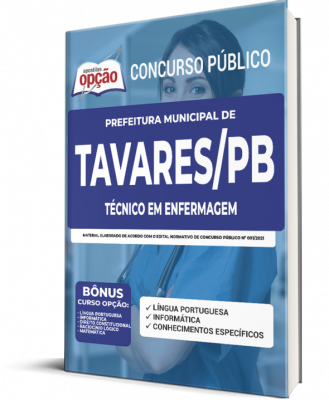 Apostila Prefeitura de Tavares - PB - Técnico em Enfermagem