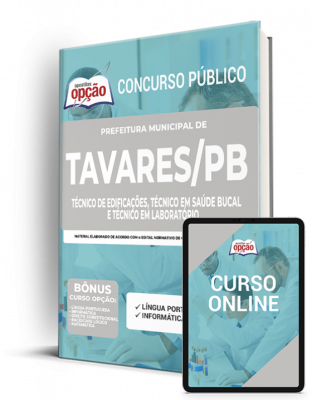 Apostila Prefeitura de Tavares - PB - Comum aos Cargos de Ensino Médio/Técnico