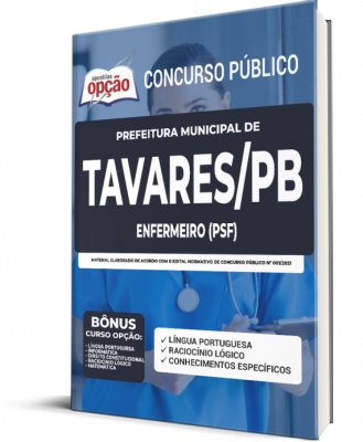 Apostila Prefeitura de Tavares - PB - Enfermeiro (PSF)