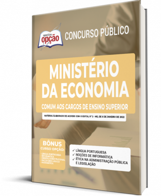 Apostila Ministério da Economia - Comum aos Cargos de Ensino Superior