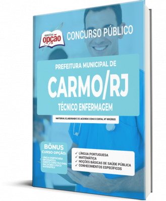 Apostila Prefeitura de Carmo - RJ - Técnico Enfermagem