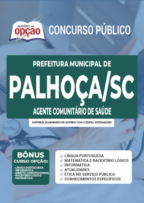 Apostila Prefeitura de Palhoça - SC - Agente Comunitário de Saúde