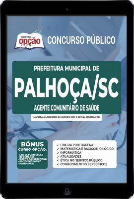 Apostila Prefeitura de Palhoça - SC em PDF - Agente Comunitário de Saúde