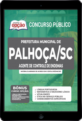 Apostila Prefeitura de Palhoça - SC em PDF - Agente de Controle de Endemias