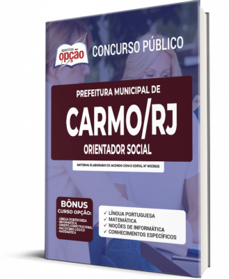 Apostila Prefeitura de Carmo - RJ - Orientador Social