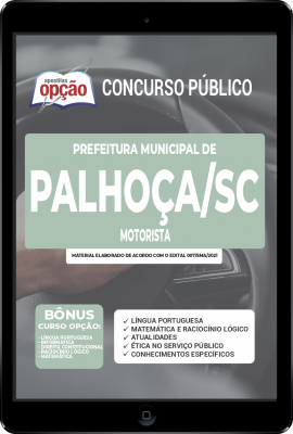 Apostila Prefeitura de Palhoça - SC em PDF - Motorista