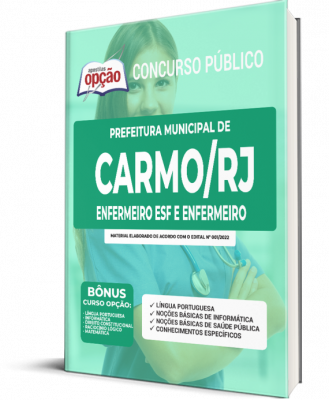 Apostila Prefeitura de Carmo - RJ - Enfermeiro ESF e Enfermeiro