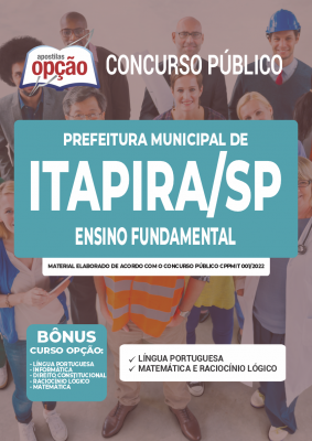 Apostila Prefeitura de Itapira - SP - Ensino Fundamental