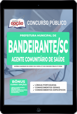 Apostila Prefeitura de Bandeirante - SC em PDF - Agente Comunitário de Saúde