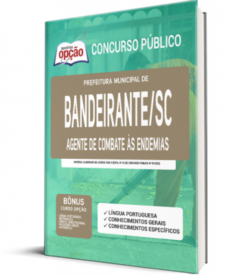 Apostila Prefeitura de Bandeirante - SC - Agente de Combate às Endemias