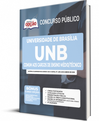 Apostila UNB - Comum aos Cargos de Ensino Médio/Técnico