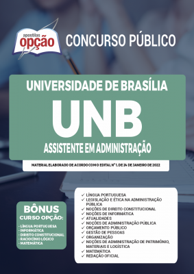 Apostila UNB - Assistente em Administração