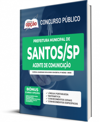 Apostila Prefeitura de Santos - SP - Agente de Comunicação
