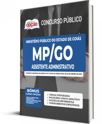 Apostila MP-GO - Assistente Administrativo
