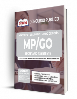 Apostila MP-GO - Secretário Assistente
