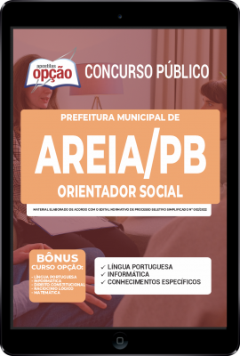 Apostila Prefeitura de Areia - PB em PDF - Orientador Social