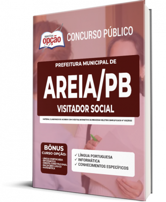 Apostila Prefeitura de Areia - PB - Visitador Social