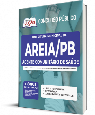 Apostila Prefeitura de Areia - PB - Agente Comunitário de Saúde