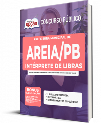Apostila Prefeitura de Areia - PB - Intérprete de Libras