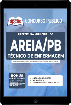 Apostila Prefeitura de Areia - PB em PDF - Técnico de Enfermagem
