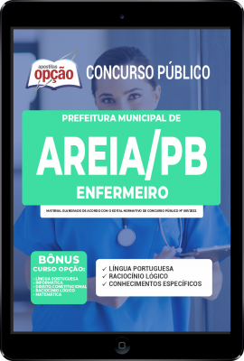 Apostila Prefeitura de Areia - PB em PDF - Enfermeiro