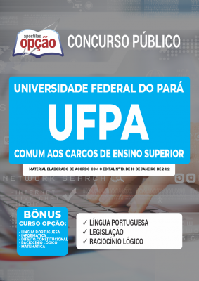 Apostila UFPA - Comum aos Cargos de Ensino Superior
