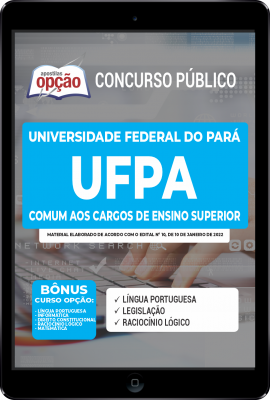 Apostila UFPA em PDF - Comum aos Cargos de Ensino Superior