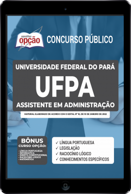 Apostila UFPA em PDF - Assistente em Administração