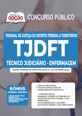 Apostila TJDFT - Técnico Judiciário - Enfermagem