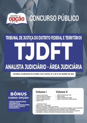 Apostila TJDFT - Analista Judiciário - Área Judiciária