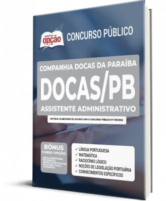 Apostila DOCAS-PB - Assistente Administrativo