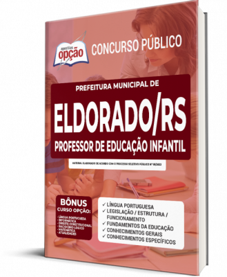 Apostila Prefeitura de Eldorado do Sul - RS - Professor de Educação Infantil