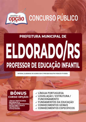 Apostila Prefeitura de Eldorado do Sul - RS - Professor de Educação Infantil