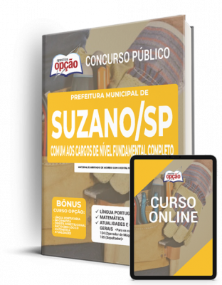 Apostila Prefeitura de Suzano - SP - Comum aos Cargos de Nível Fundamental Completo