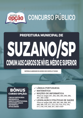 Apostila Prefeitura de Suzano - SP - Comum aos Cargos de Nível Médio e Superior