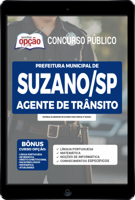 Apostila Prefeitura de Suzano - SP em PDF - Agente de Trânsito