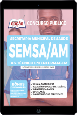 Apostila SEMSA-AM em PDF - AS-Técnico em Enfermagem