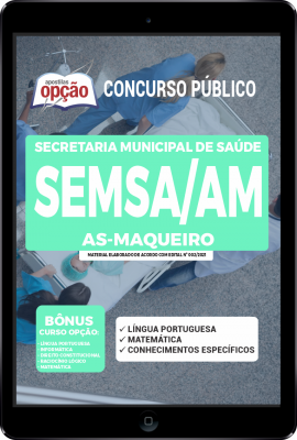 Apostila SEMSA-AM em PDF - AS-Maqueiro