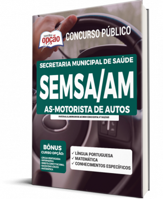 Apostila SEMSA-AM - AS-Motorista de Autos