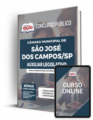 Apostila Câmara de São José dos Campos - SP - Auxiliar Legislativo