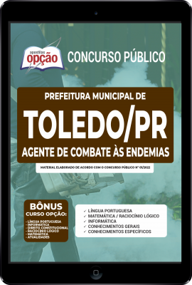 Apostila Prefeitura de Toledo - PR em PDF - Agente de Combate às Endemias
